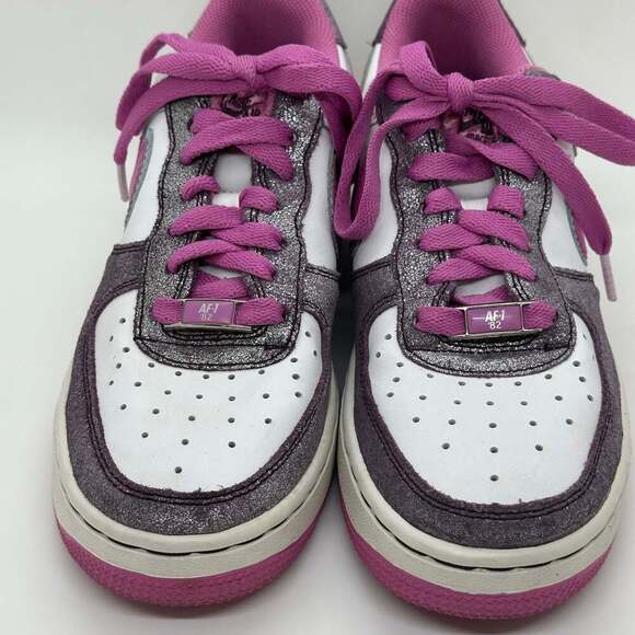 Nike Air Force 1 Low 'Cool Rose' Pink Purple Shimmer 315115-161 - Picture 6 of 10